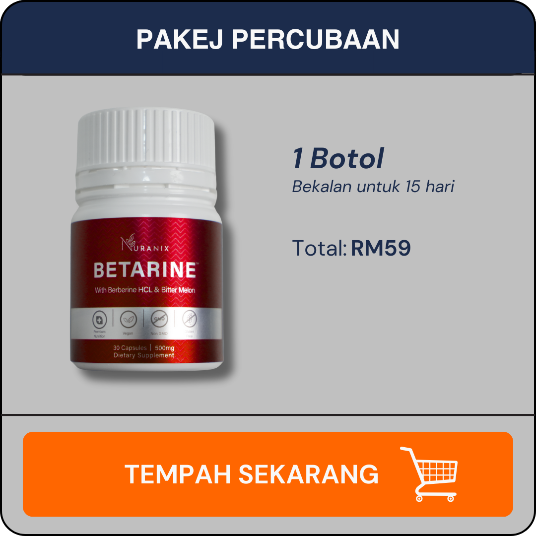 Betarine Pakej Percubaan (1 Botol)