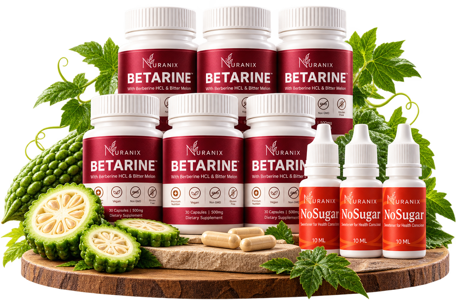 Pakej Jimat: 6 botol Betarine